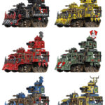 Ork Battlewagons by Neil Hodgson