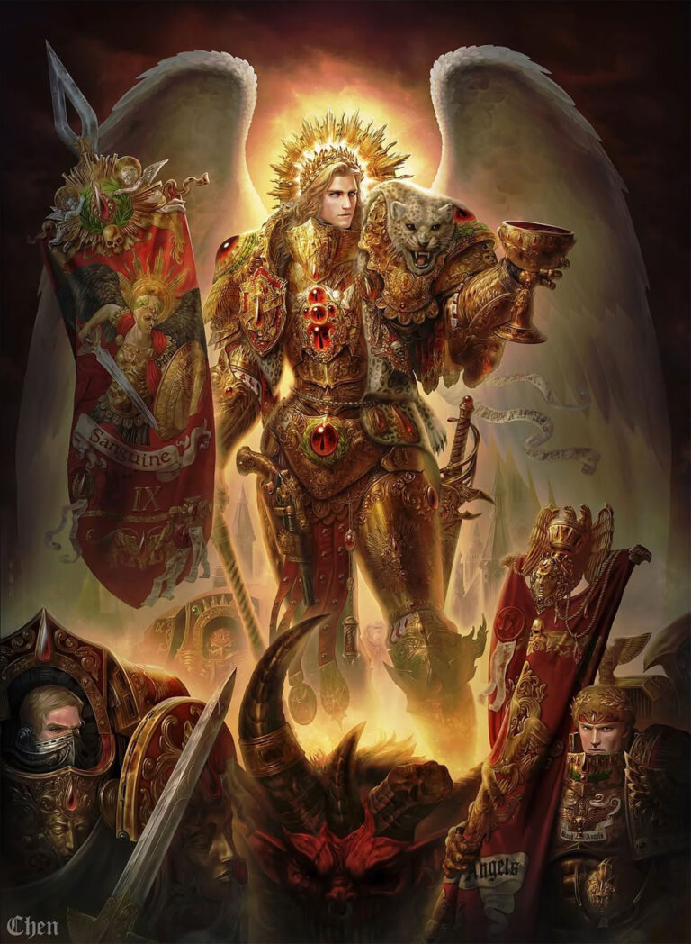 Sanguinius by Golden Peach Chen 