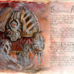Saturnine Iron Warrior by Théo MORET (argonaus_illustrateur | Argonaus)