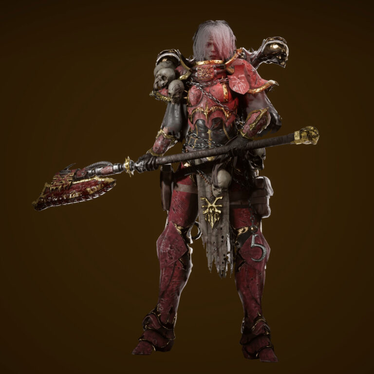 Slaughter Maiden of Khorne by Ge Qiao