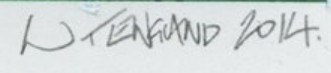 Wayne England Signature