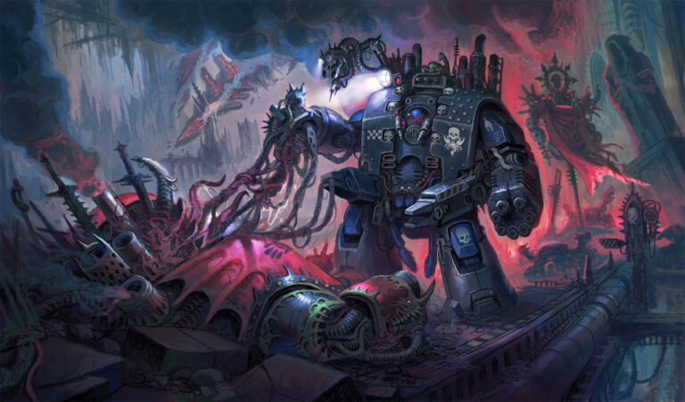 Abyssal Arachnids by Márton Kapoli 