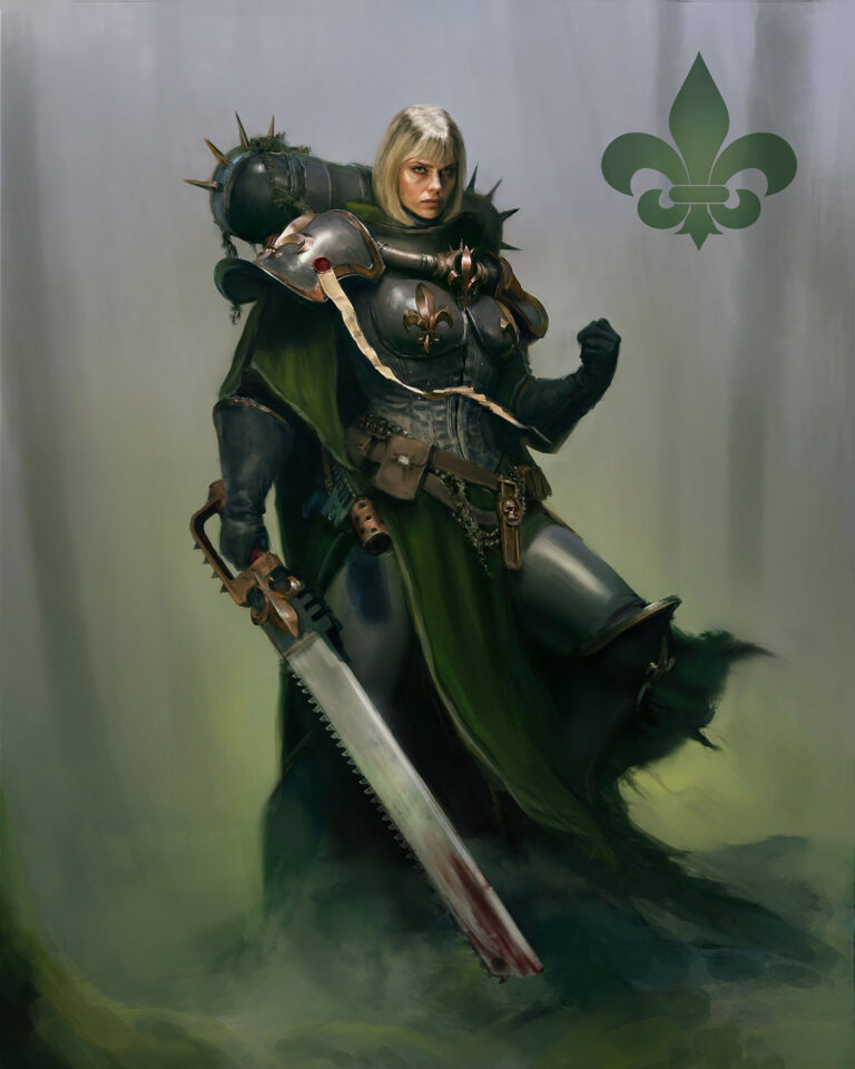 Forest Sororitas by Daniel Batista 