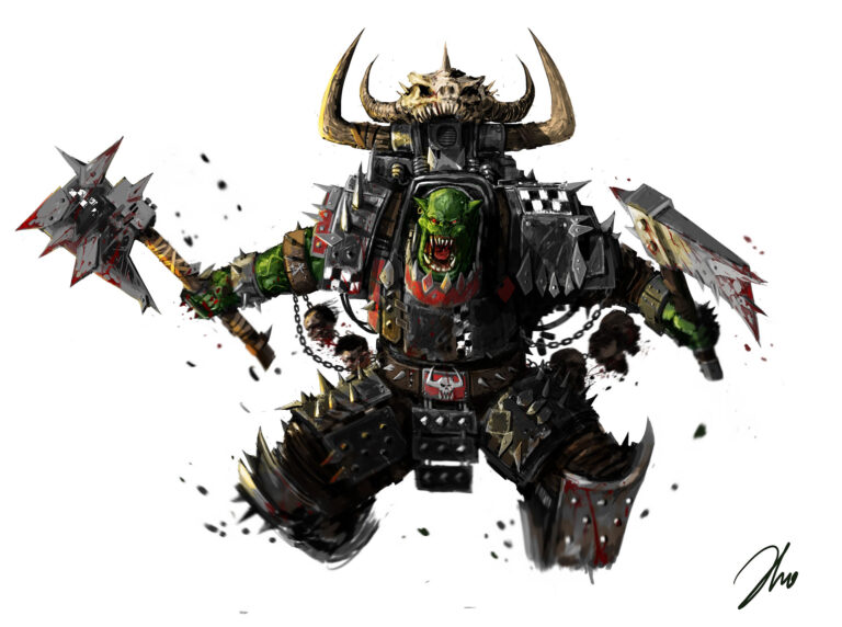 Goff Warboss by Alexandre Rosenthal 