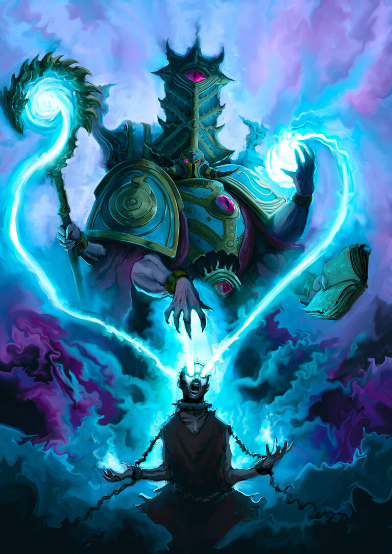 Thousand Sons Sorcerer by George Vincent 