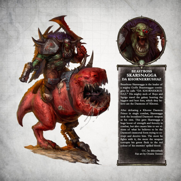 Beastboss Skarsnagga by Orniris Terensi 