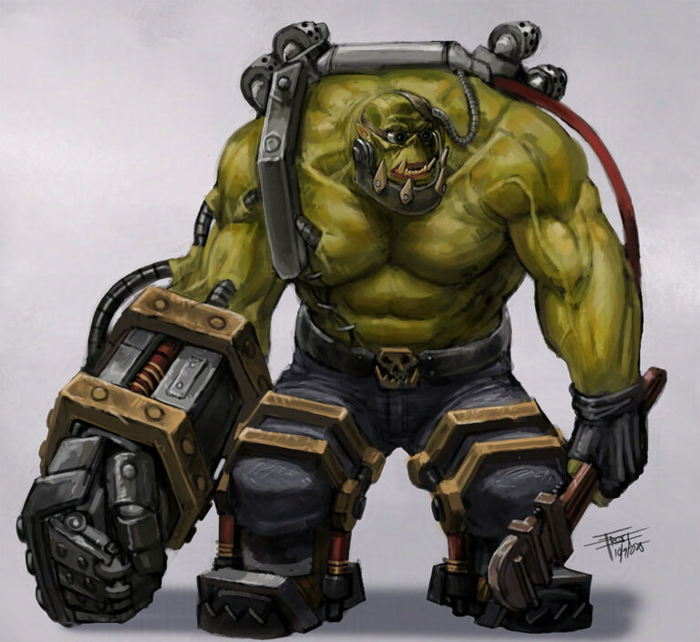 Big Mek Broznog by Frost Llamzon 