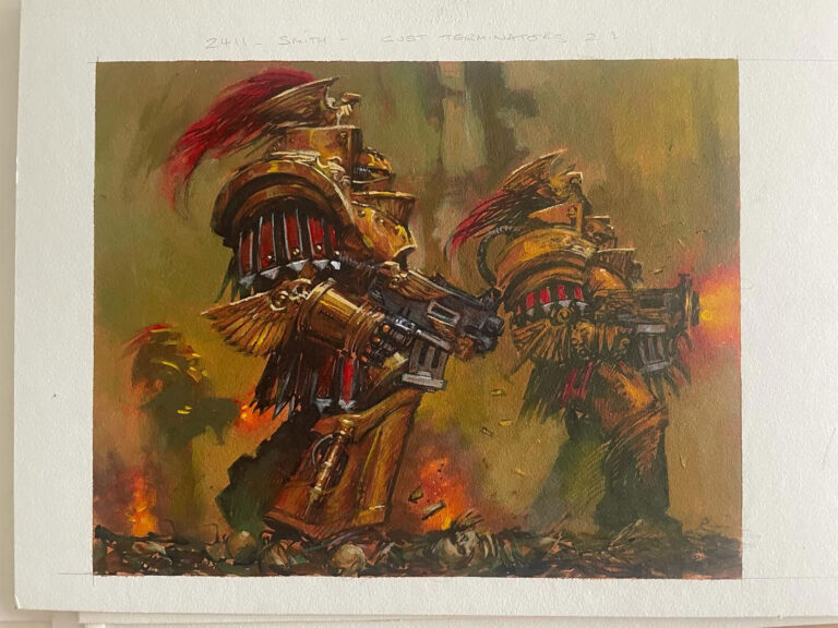 Custodes Terminators by Adrian Smith 