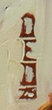Edward Delandre  Signature