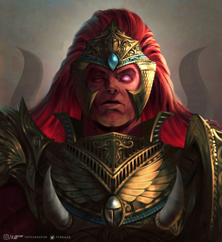 Magnus the Red by Mohamed Saad 