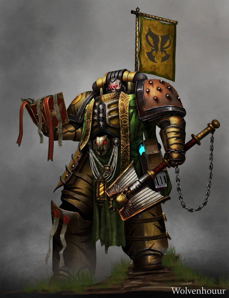 Mantis Warrior Chaplain by J.A Jewel Ng 