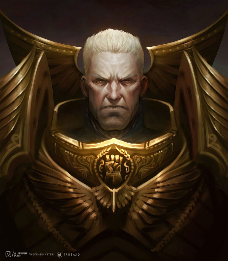 Rogal Dorn by Mohamed Saad 