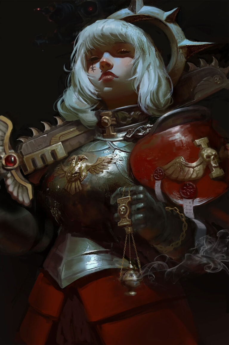Sister of Battle by Ivan Ginfrol 