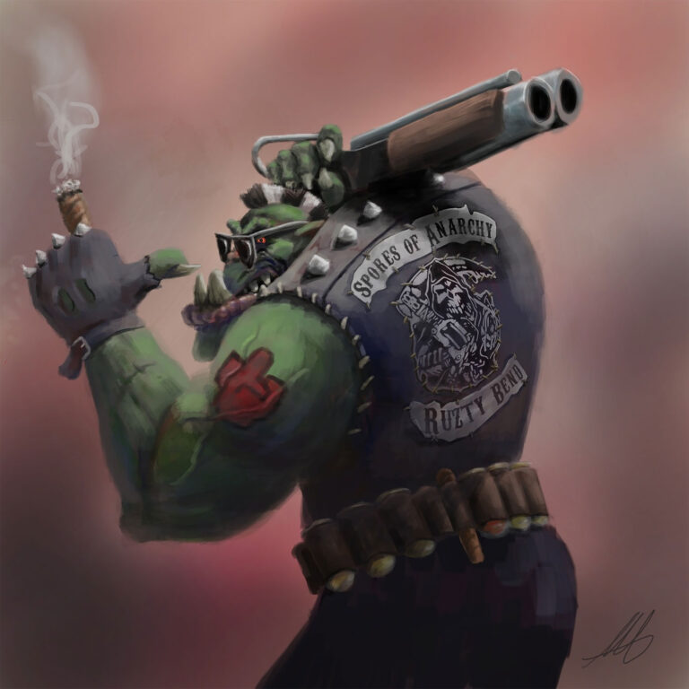 Spores of Anarchy by Andrew Meijers 