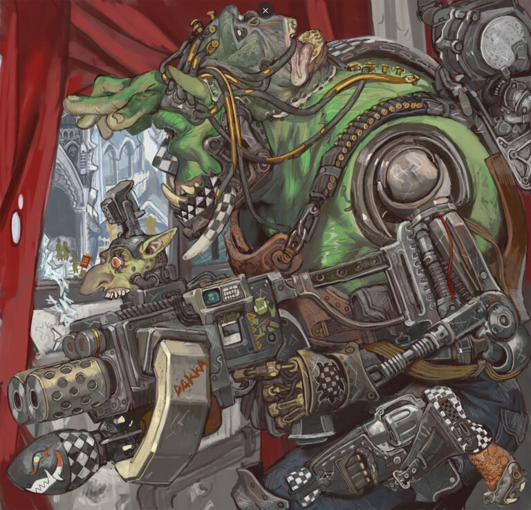 Two Ork by mossa 