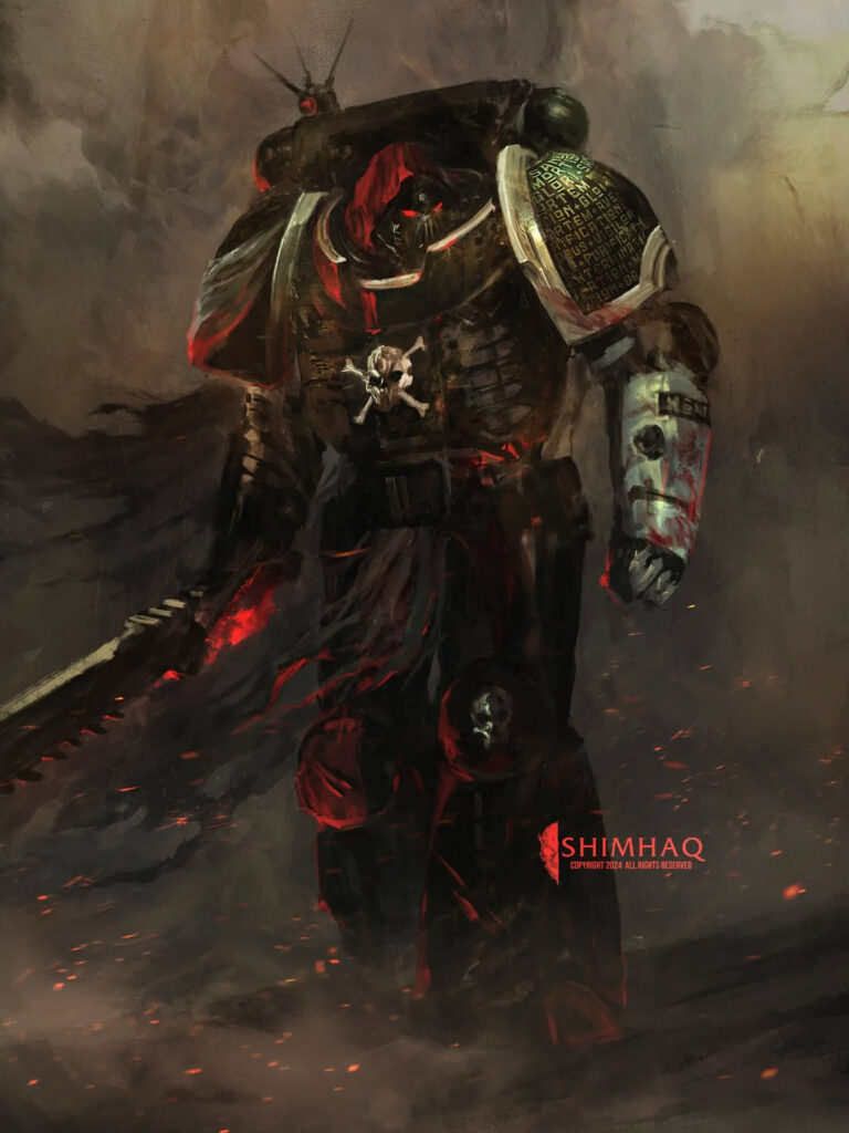 Deathwatch Titus by Ali Shimhaq 