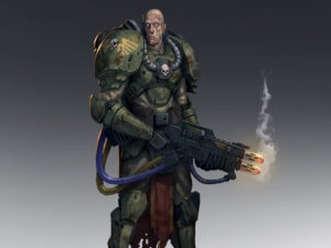 Warhammer 40K Longshanks Artwork