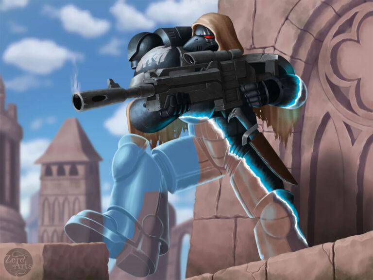 Raven Guard Sniper by Bartłomiej Vetinari Raven Guard Sniper by Bartłomiej Vetinari