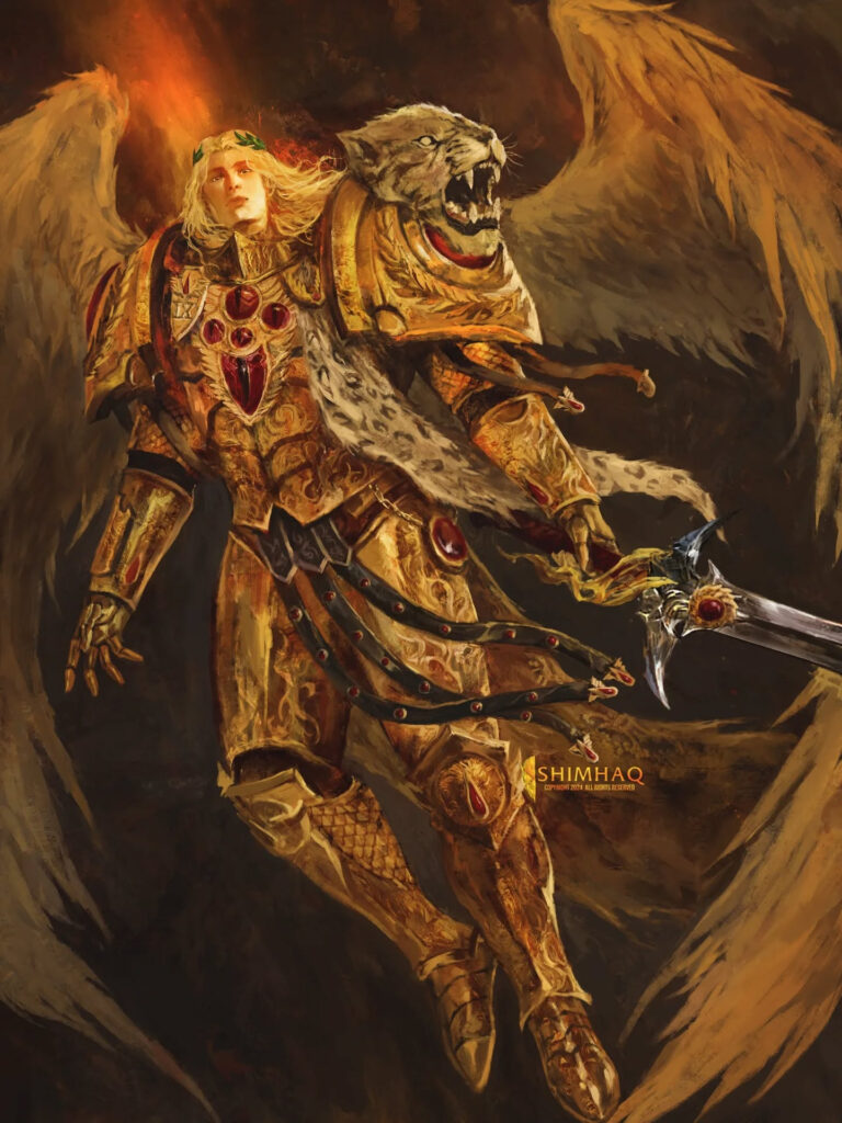 The Great Angel by Ali Shimhaq 