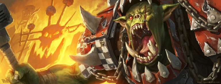 WAAAGH! by Brian Valeza 