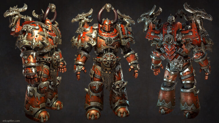 Chaos Marine by Eric Spitler 