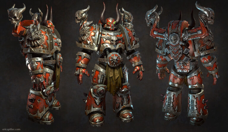 Chaos Marine by Eric Spitler 