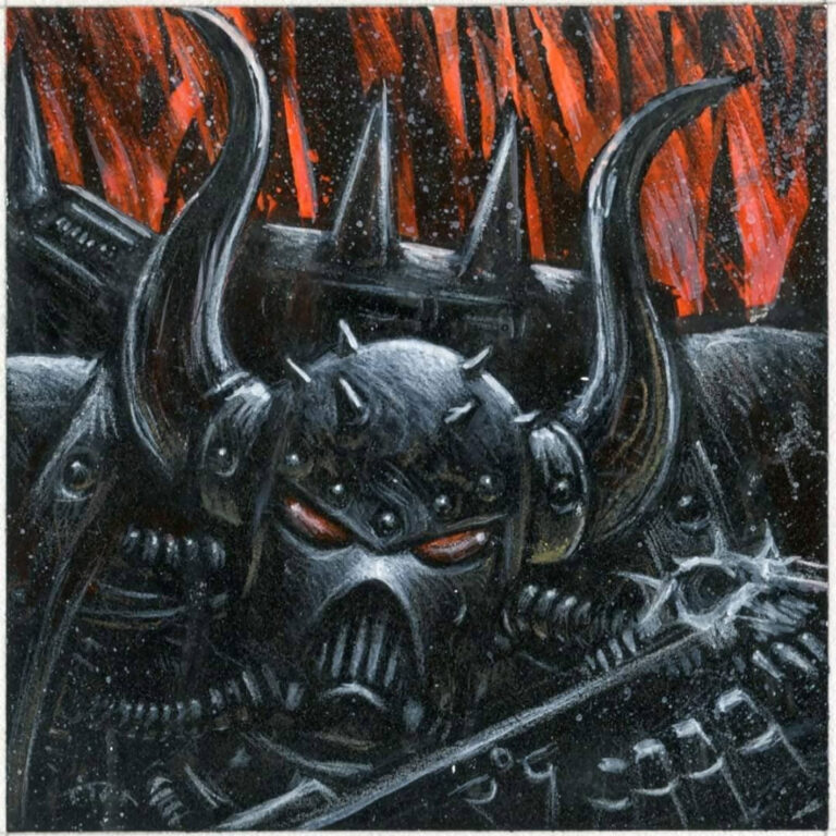 Chaos Space Marine by Des Hanley 