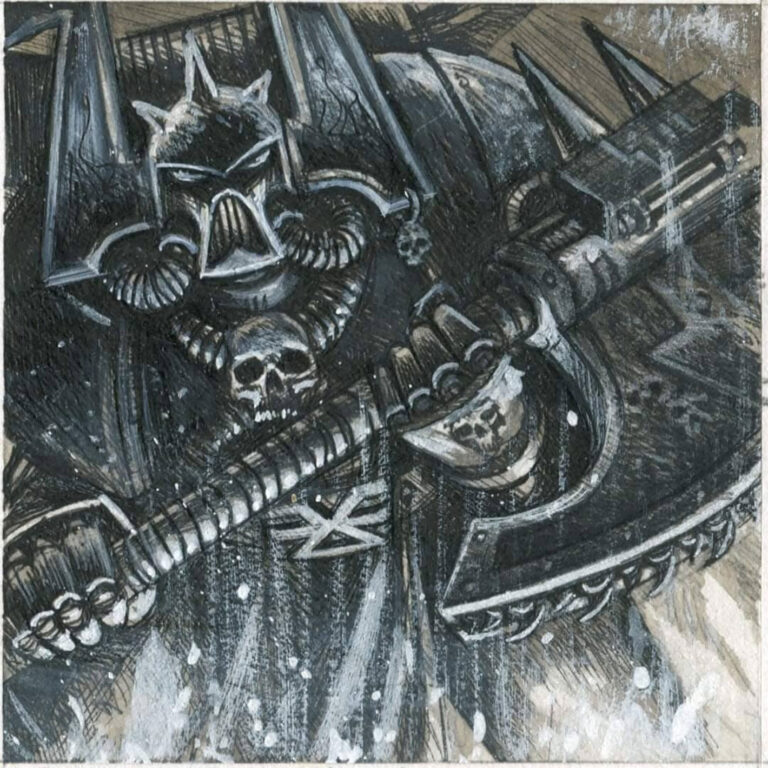Chaos Space Marine by Des Hanley 