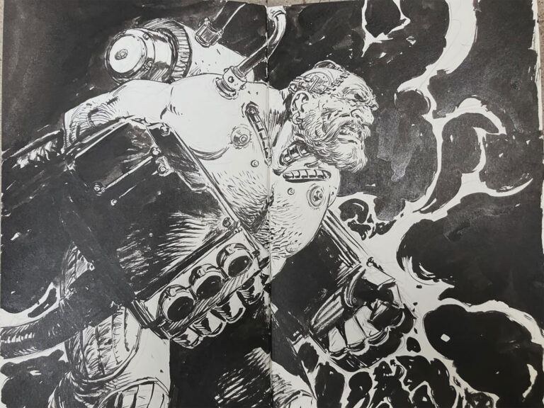 Cthonian Berserker by Thim Montaigne 