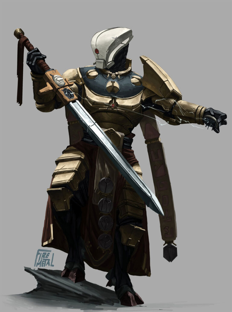 Ethereal Warrior by Fire Metal 5 