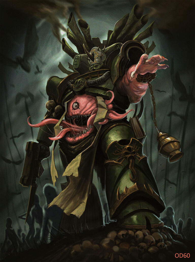Nurgle Terminator Preacher by OD60