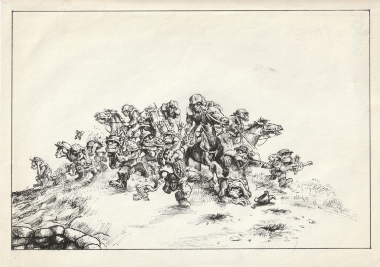 Rough Riders Charge by Paul Bonner