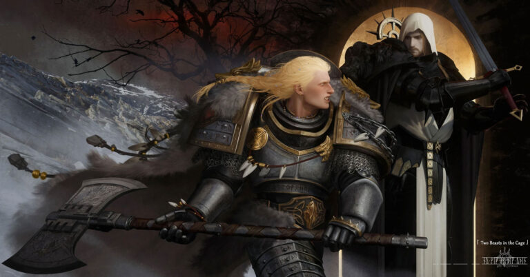 Two Beasts in the Cage by Ulfr Larynsson 