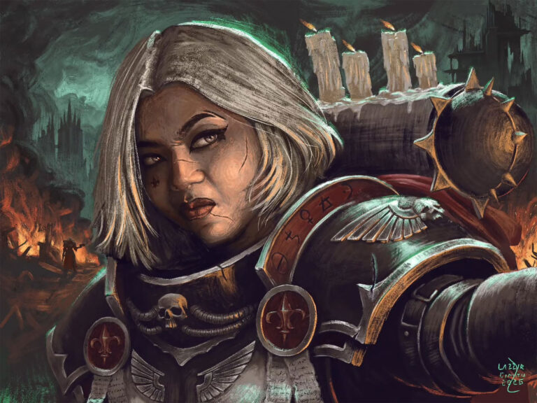 Adepta Sororitas by Hatdug Longgadog 