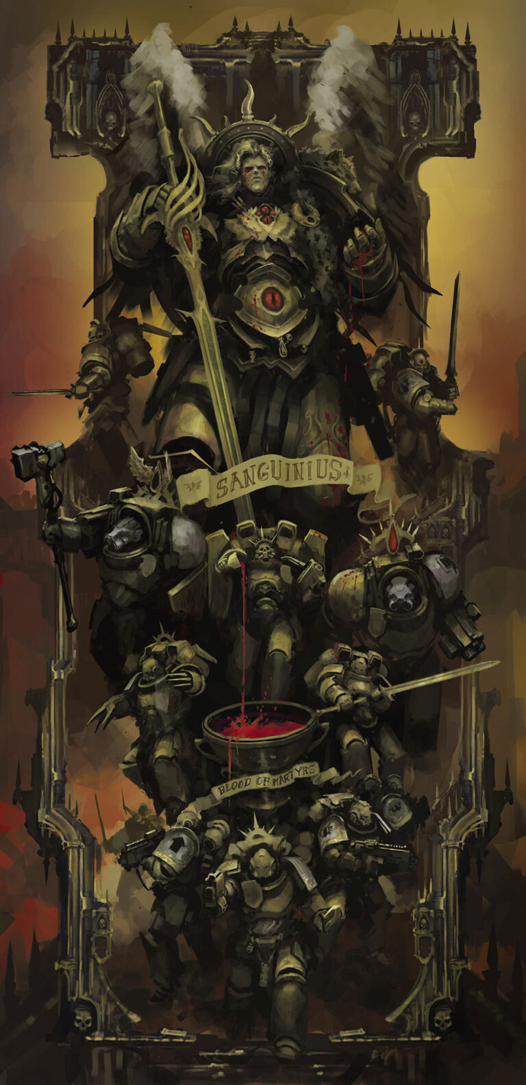 Blood Angels by Eddy González Dávila 
