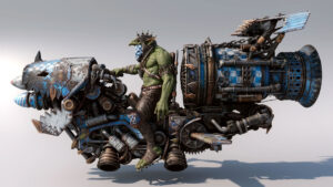 Gretchin Biker by Jamie Janas