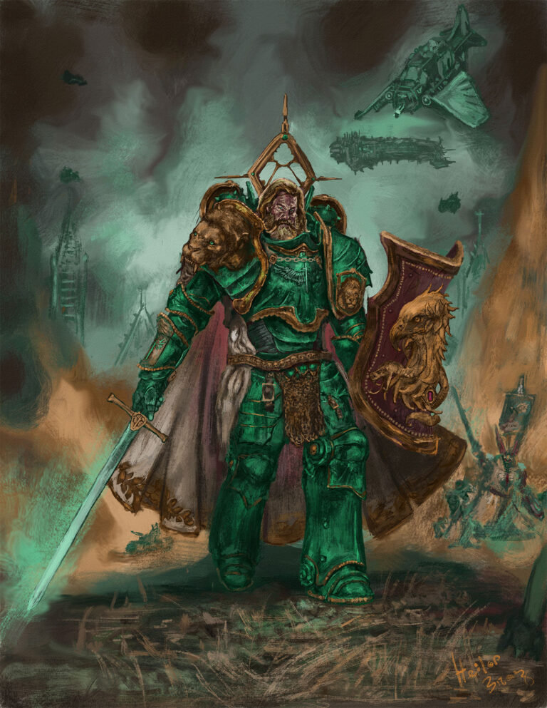 Lion El’Jonson by Heitor Braz Lion El’Jonson by Heitor Braz