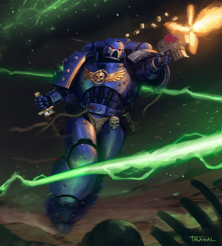 Space Marine by Salvador Trakal Space Marine by Salvador Trakal