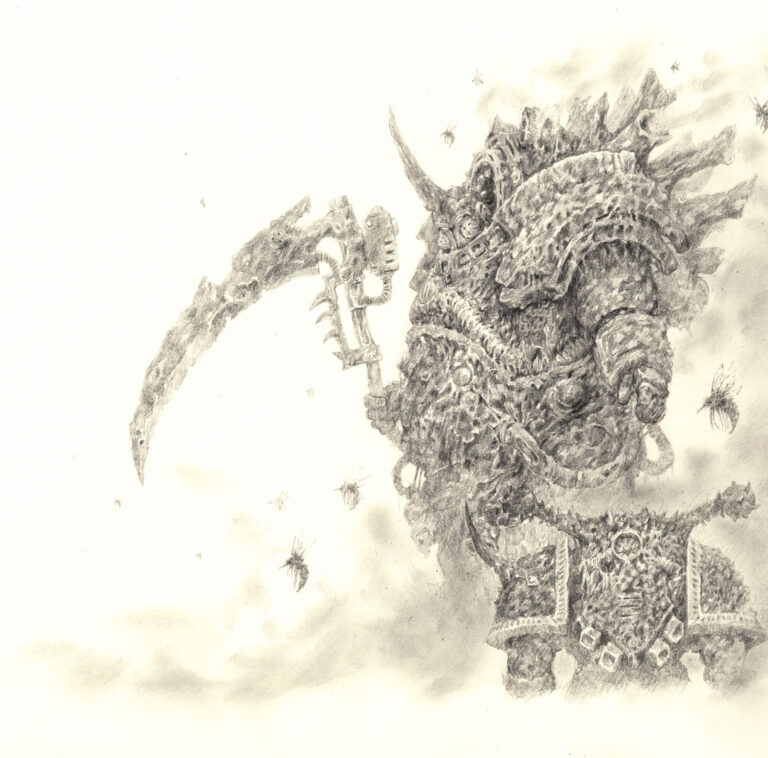 Typhus and Dragan by Chris Campbell 