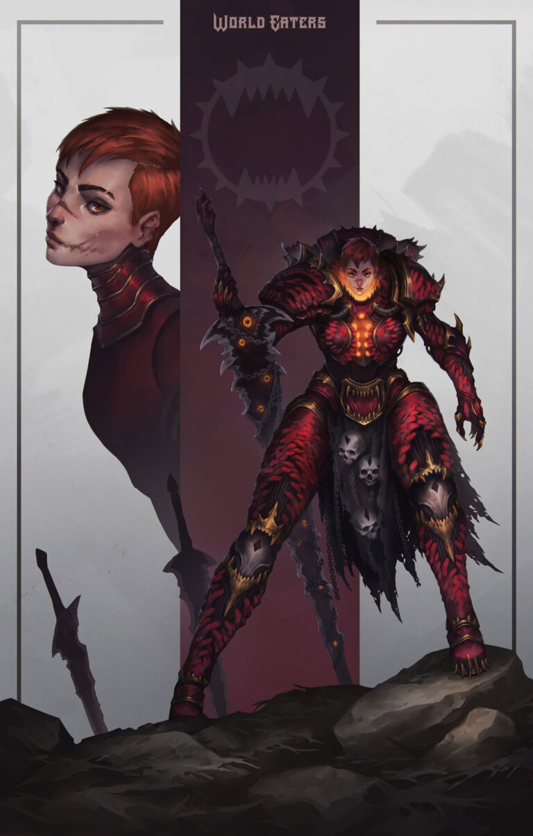 World Eaters Fallen Sister by Andrei Kiselev World Eaters Fallen Sister by Andrei Kiselev