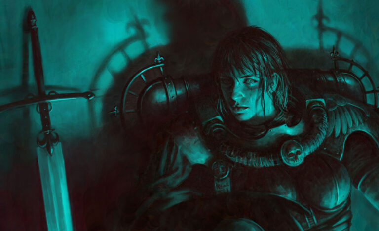 Adepta Sororitas by Ivana Abbate 