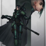 Alpha Legion Fallen Sister by Andrei Kiselev (MyDeads)