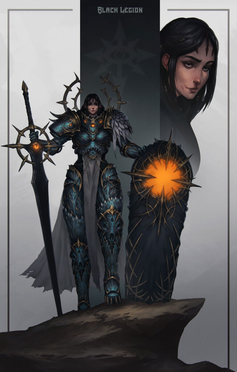 Black Legion Fallen Sister by Andrei Kiselev Black Legion Fallen Sister by Andrei Kiselev