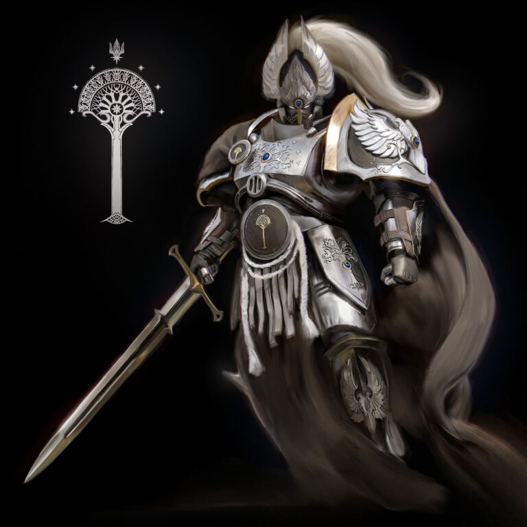Custodes, Son of Gondor by Daniel Batista 
