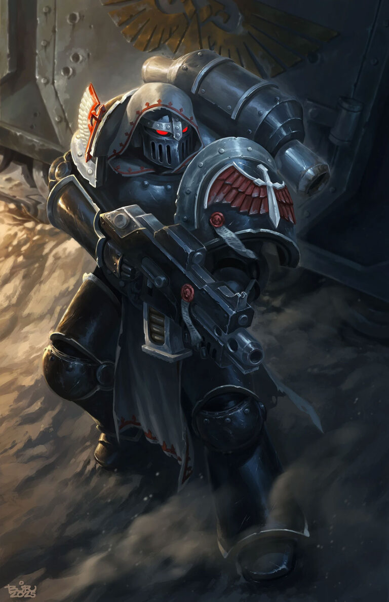 Dark Angels Stormwing by Brian Valeza 