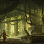 Exploring a Hive by Samuel Allan (samuel_allan_illustrator)