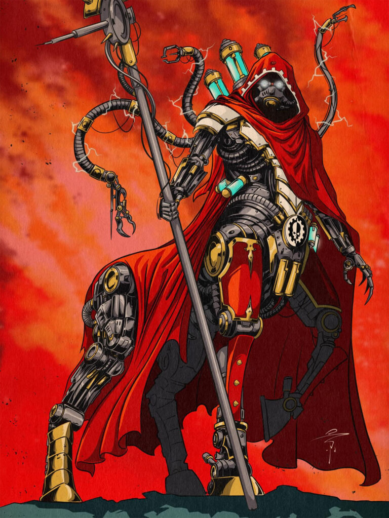 For the Omnissiah by Grimdark 