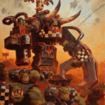 Ghazghkull Thraka by Edward Delandre (Edward_Delandre | edward.delandre | Remote-Confection303)