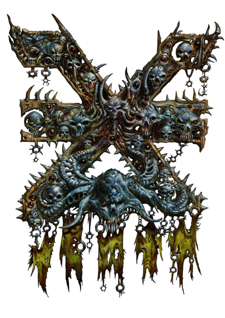 Khorne Banner by Kev Crossley