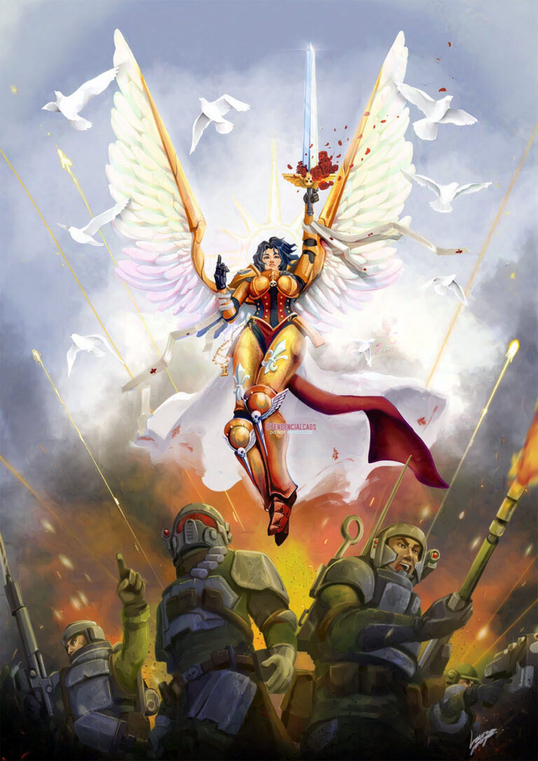 Lady of Hope by Laura Vazquez 